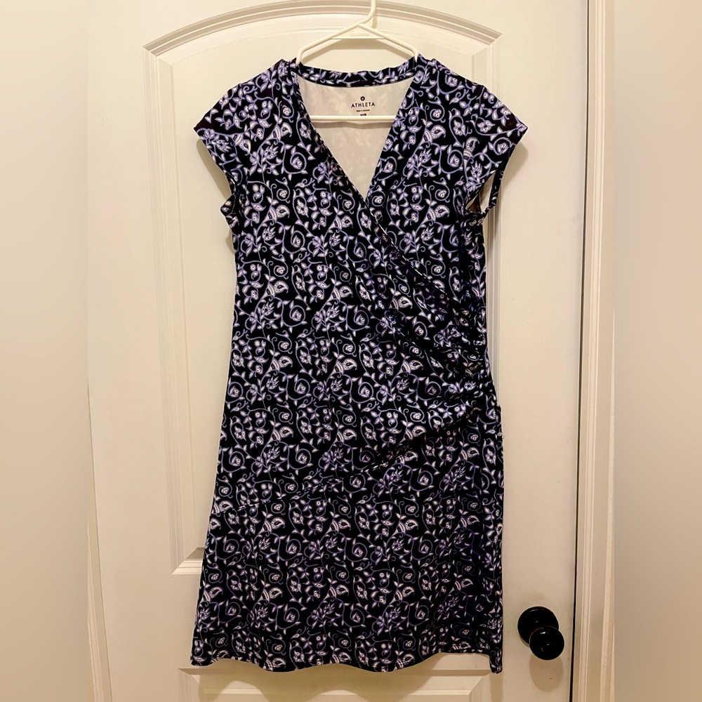 Athleta Floral Dress - Medium Petite